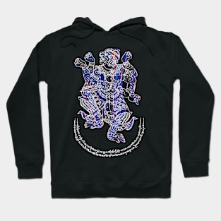 Hanuman Spiritual Abstract Image Hoodie